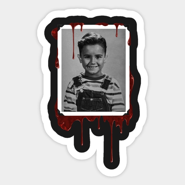 Bleeding Georgie Sticker by uormol